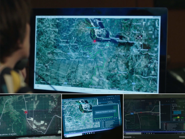 Loads of maps in military interfaces.